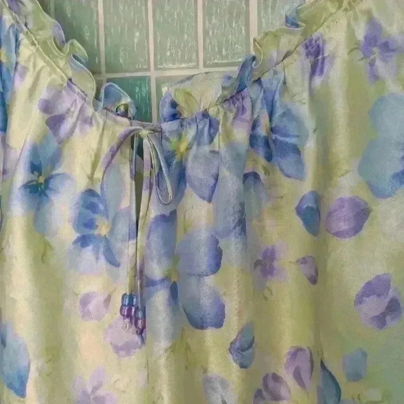 Vintage Oscar Dela Renta Lingerie Strap Slip Dress with beaded detail - Picture 11 of 14